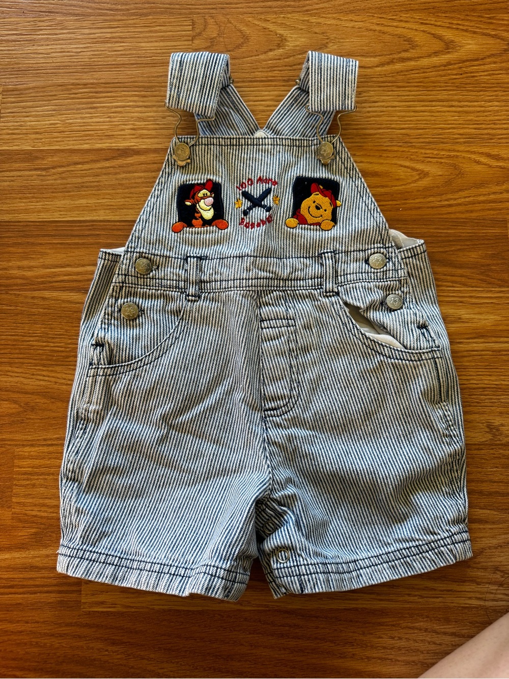 Vintage Disney Winnie the Pooh shortalls